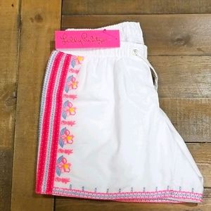 NWT Lilly Pulitzer Katia Embroidered Shorts